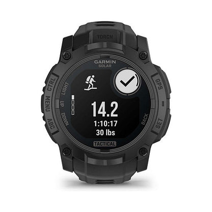 Garmin Instinct® 3 Solar Tactical Edition 50mm black mit Silikon-Wechselarmband 26 mm black