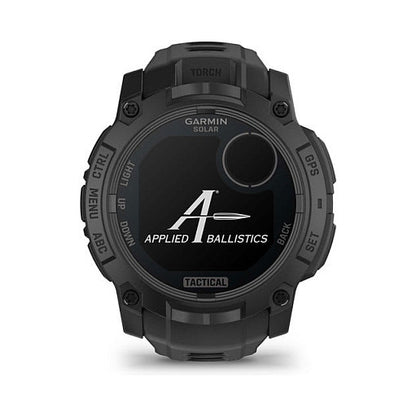 Garmin Instinct® 3 Solar Tactical Edition 50mm black mit Silikon-Wechselarmband 26 mm black