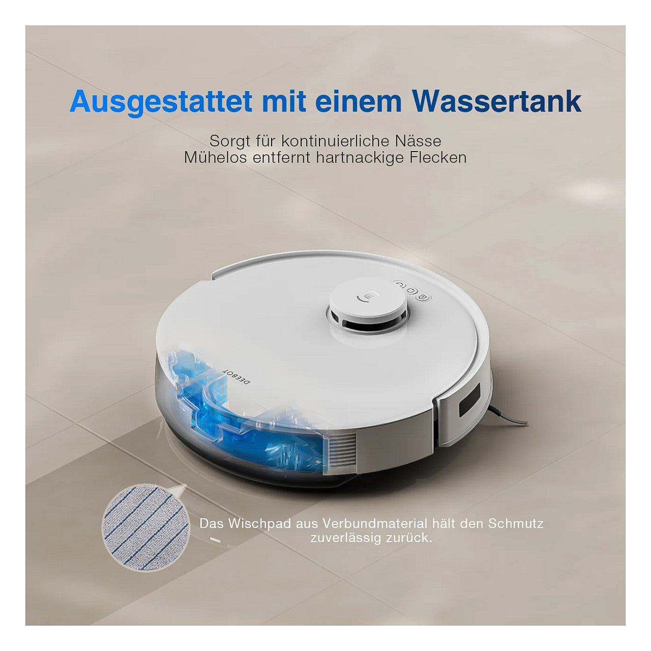 Deebot Saugroboter N20 PLUS white
