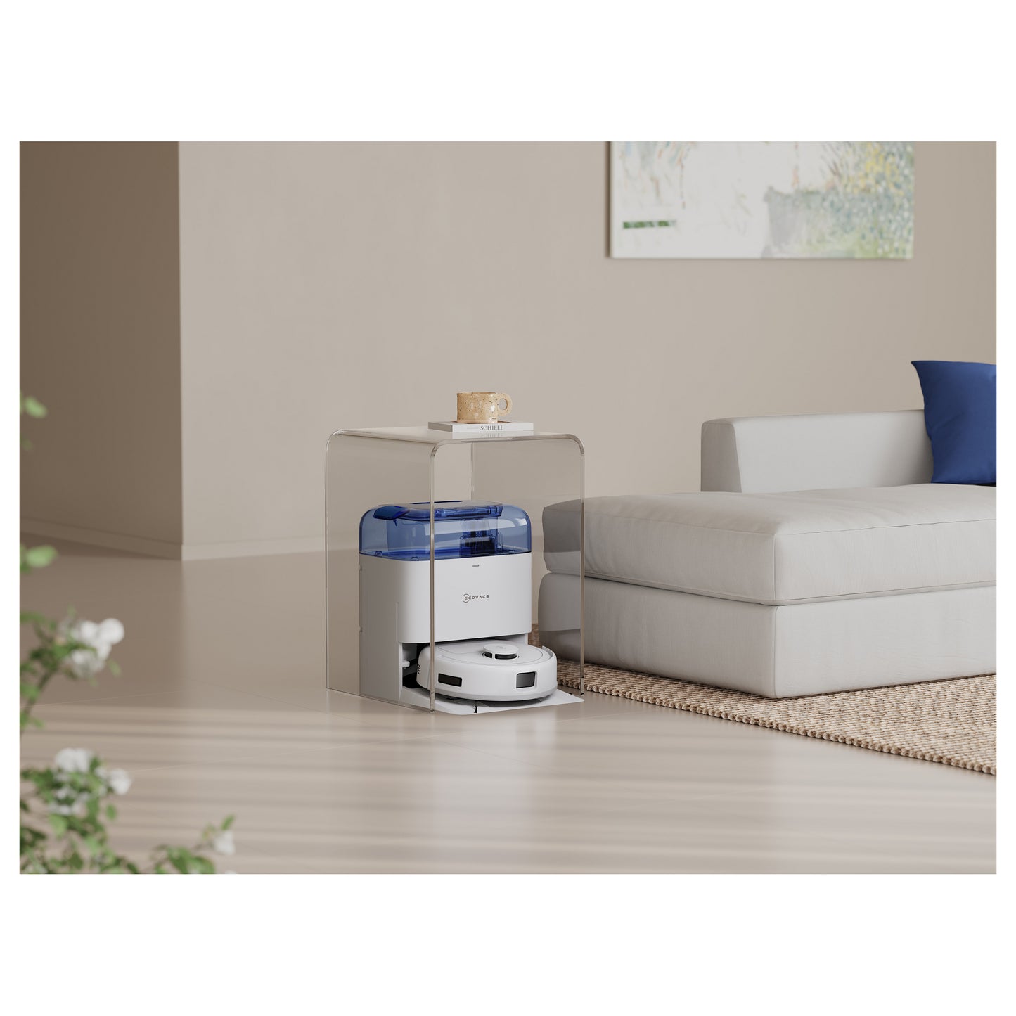 Deebot Saugroboter MINI blue