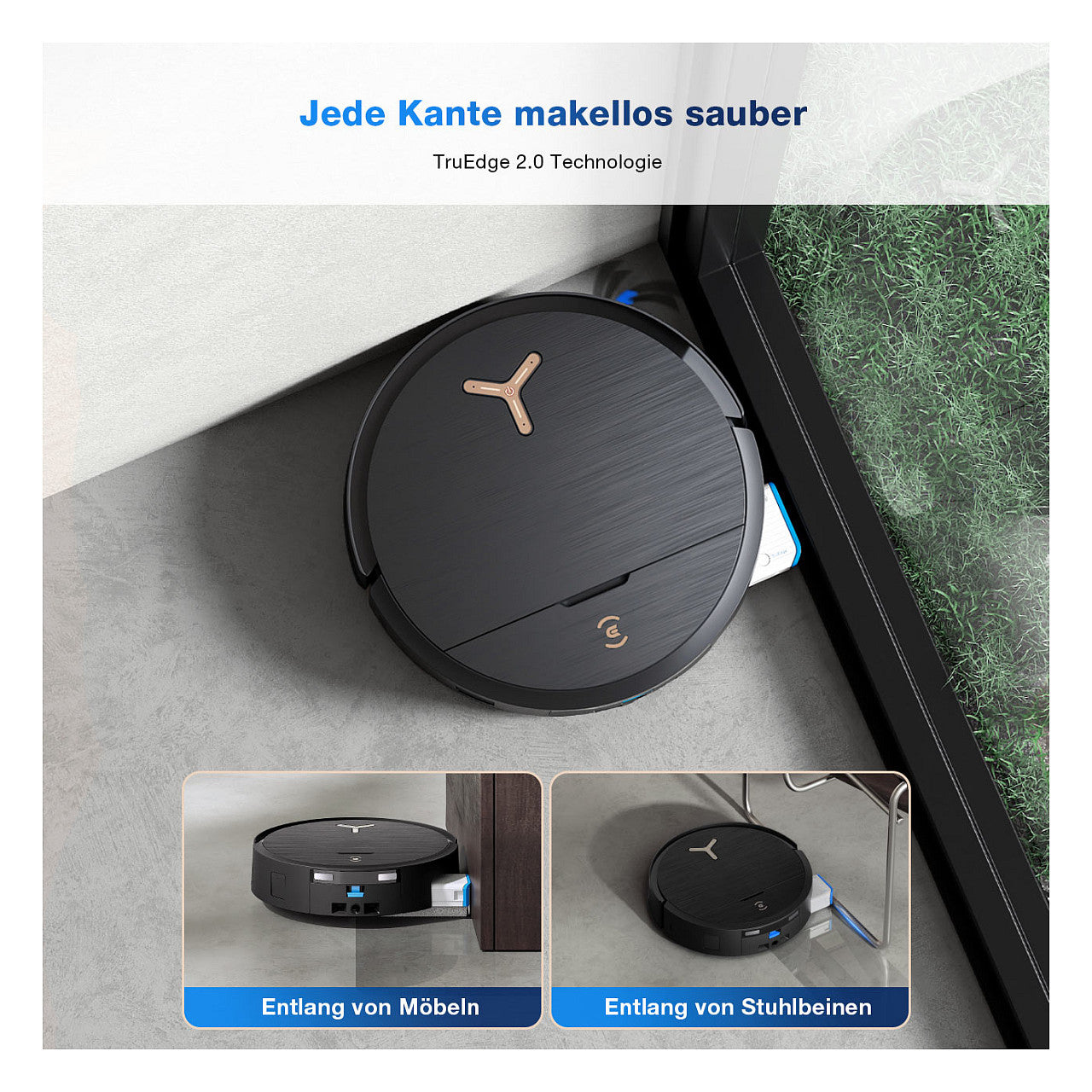 Deebot Saugroboter X9 PRO OMNI black