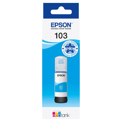 EPSON Tinte cyan 65ml ET L3110/315x/5190