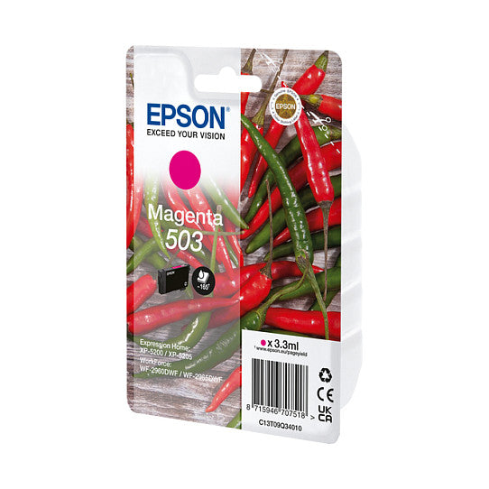 EPSON Tinte magenta 3.3ml XP 520x, WF 296x
