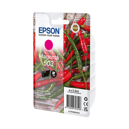 EPSON Tinte magenta 3.3ml XP 520x, WF 296x
