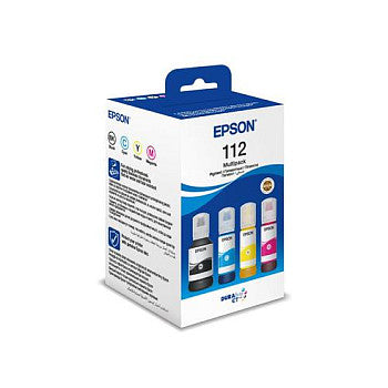 Epson 112 Multipack - 4er-Pack - Schwarz, Gelb, Cyan, Magenta - original - Hngebox - Nachflltinte
