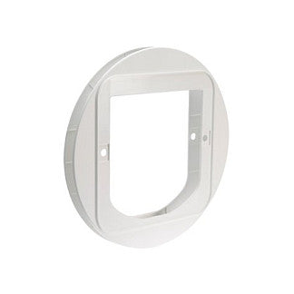 SUREFEED Katzenklappe Montageadapter - weiss