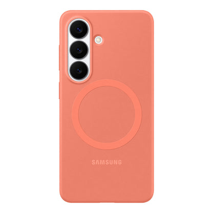 Samsung Silicone Magnet Case Galaxy S26, Coralred