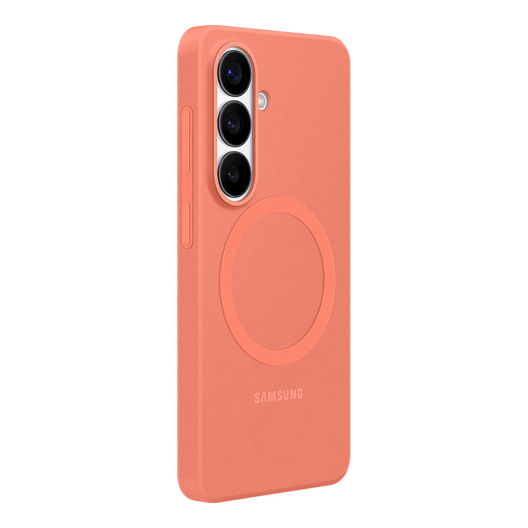 Samsung Silicone Magnet Case Galaxy S26, Coralred