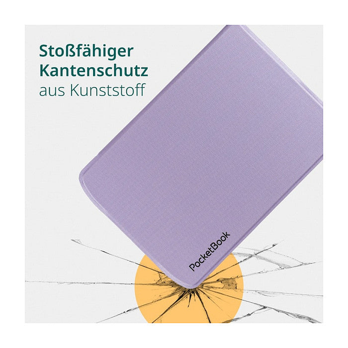 PocketBook Shell Cover Transparent Light Purple