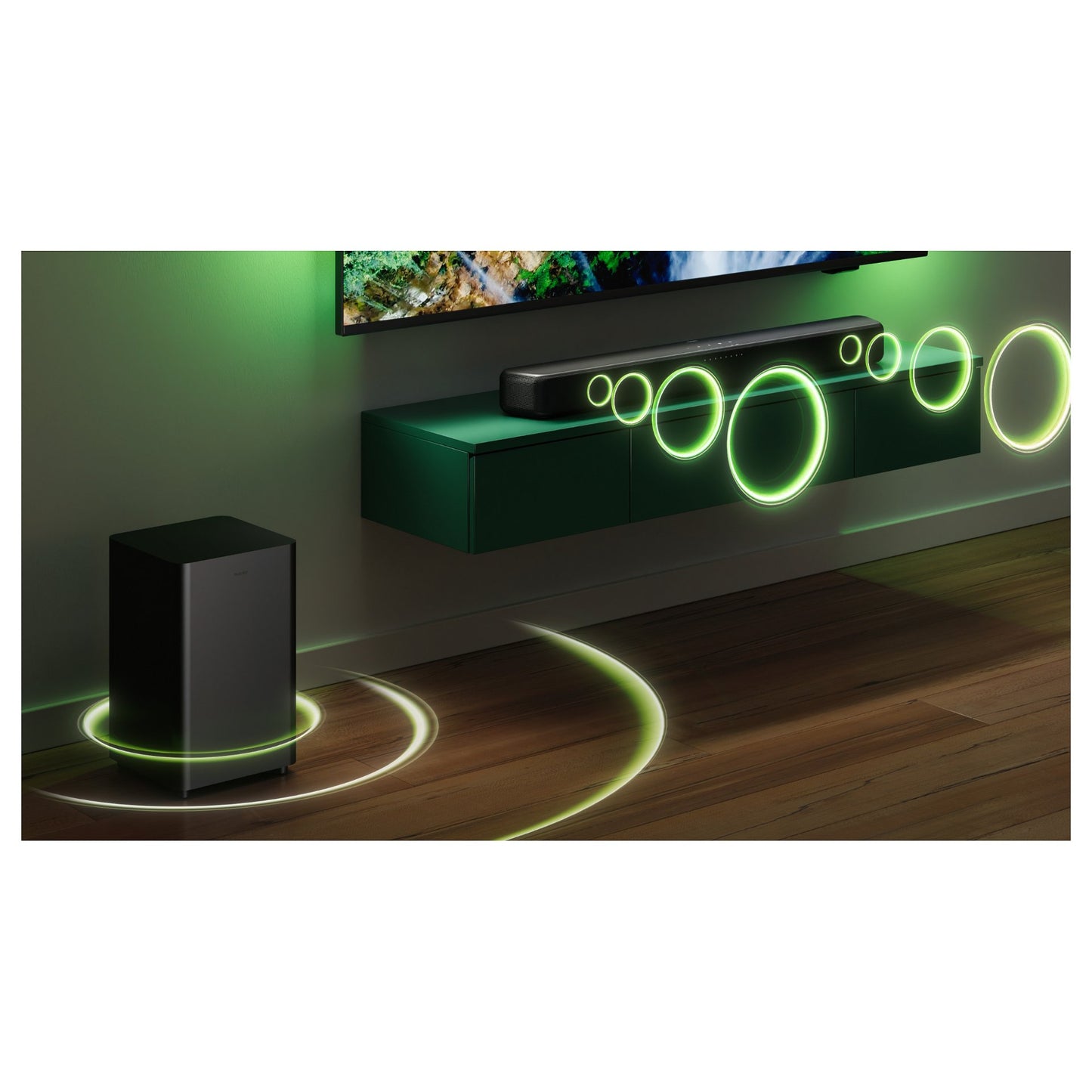 Philips Soundbar 2.1 TAB5309/10 mit kabellosem Subwoofer schwarz