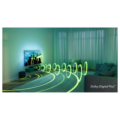 Philips Soundbar 2.1 TAB5309/10 mit kabellosem Subwoofer schwarz