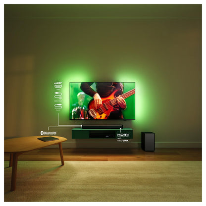 Philips Soundbar 2.1 TAB5309/10 mit kabellosem Subwoofer schwarz