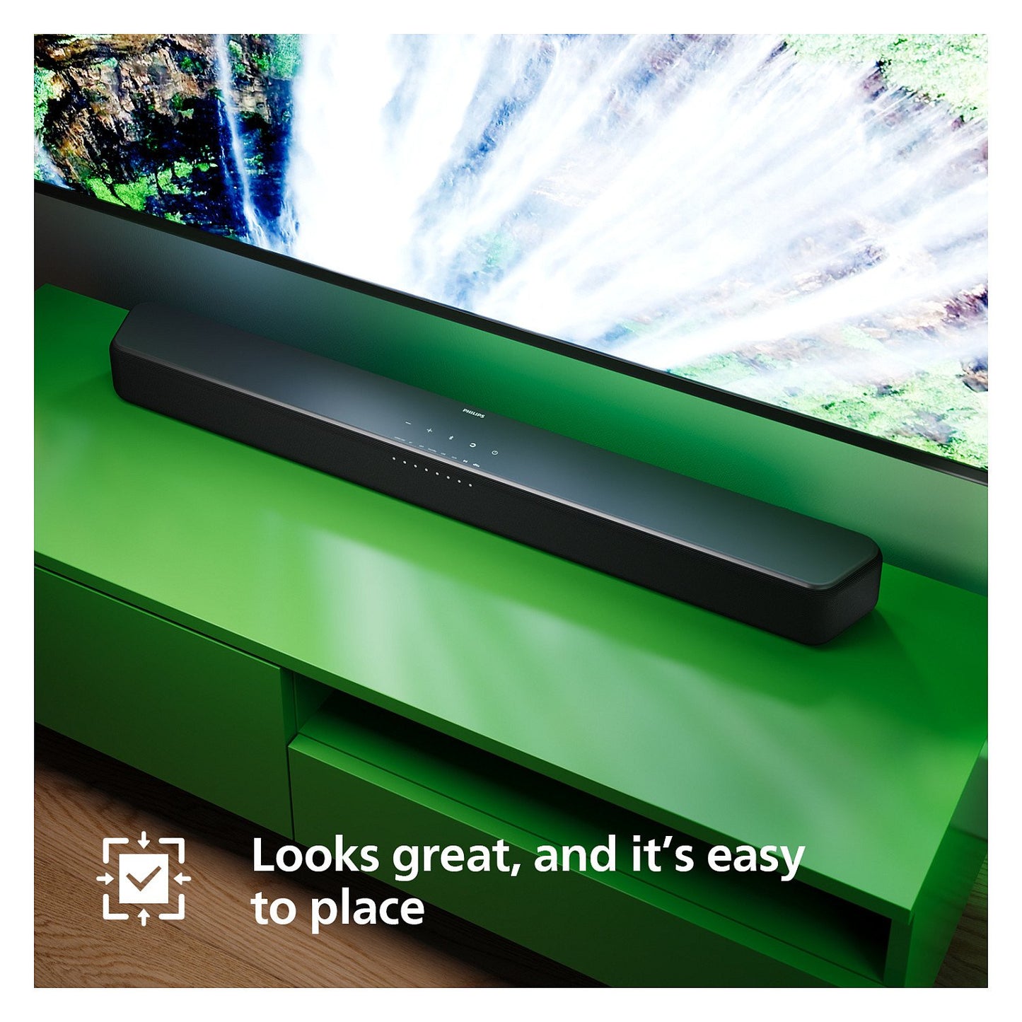 Philips Soundbar 2.1 TAB5309/10 mit kabellosem Subwoofer schwarz