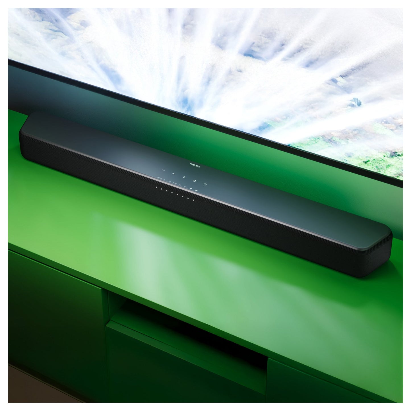 Philips Soundbar 2.1 TAB5309/10 mit kabellosem Subwoofer schwarz