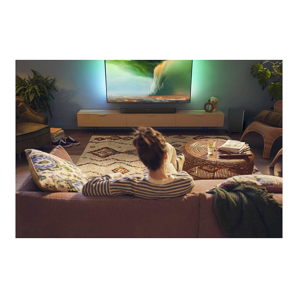 Philips Soundbar 2.1 TAB5309/10 mit kabellosem Subwoofer schwarz