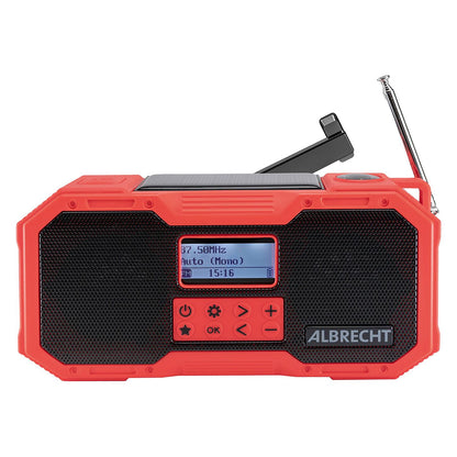 Albrecht DR 112 Outdoor Kurbelradio DAB+/UKW