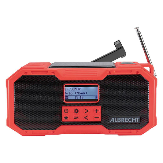 Albrecht DR 112 Outdoor Kurbelradio DAB+/UKW