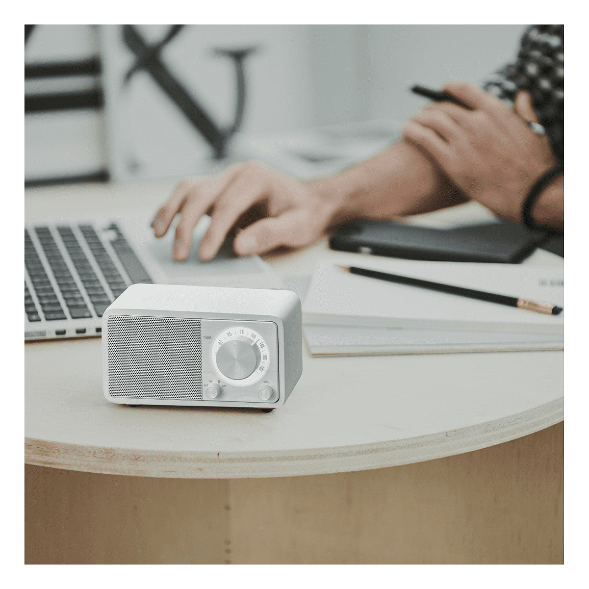 Sangean WR-7 (Genuine Mini) Matt white