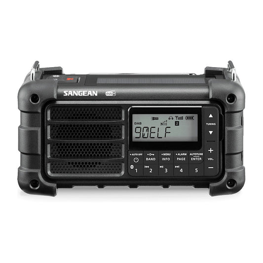Sangean MMR-99 DAB schwarz Notfall/Kurbel/Solar Radio