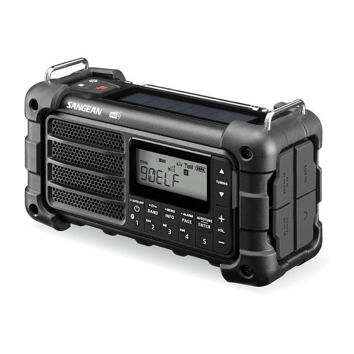Sangean MMR-99 DAB schwarz Notfall/Kurbel/Solar Radio
