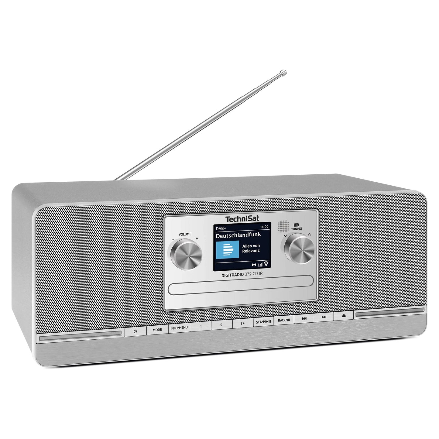 Technisat DigatRadio 372 CD IR silber