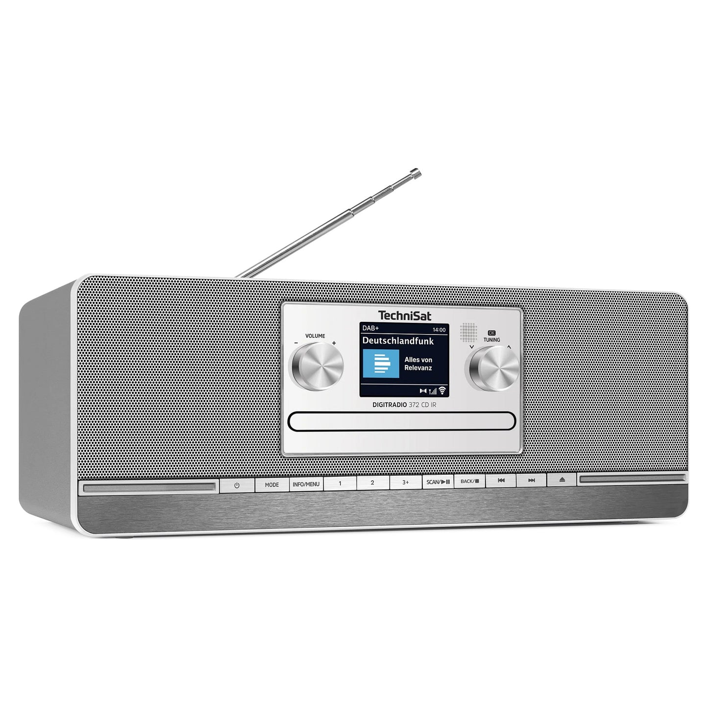 Technisat DigatRadio 372 CD IR silber