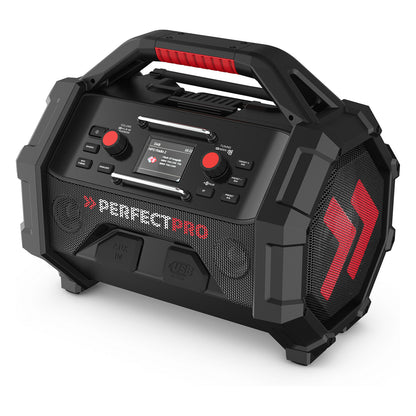 PerfectPro ROCKTAGON 18V Baustellenradio