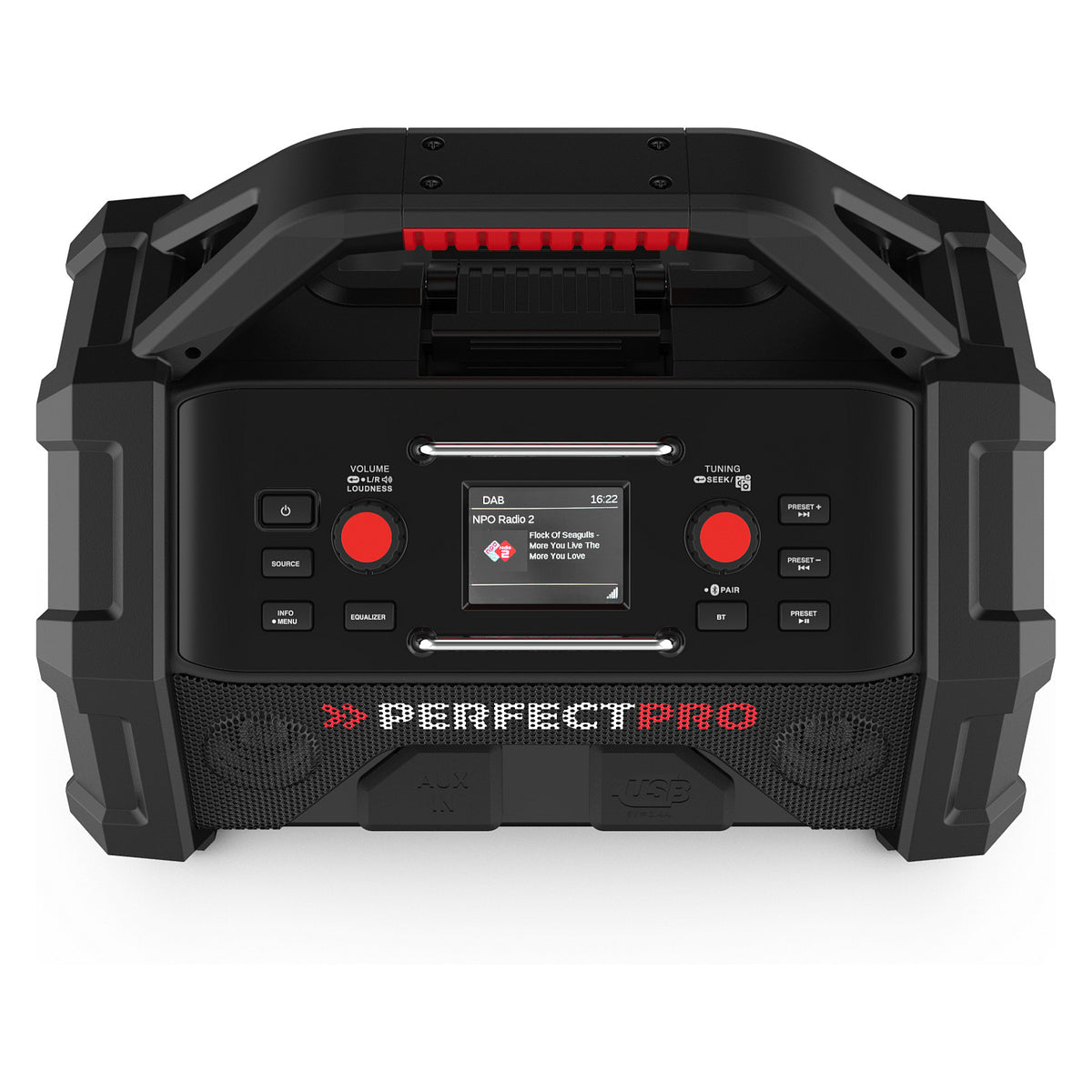 PerfectPro ROCKTAGON 18V Baustellenradio