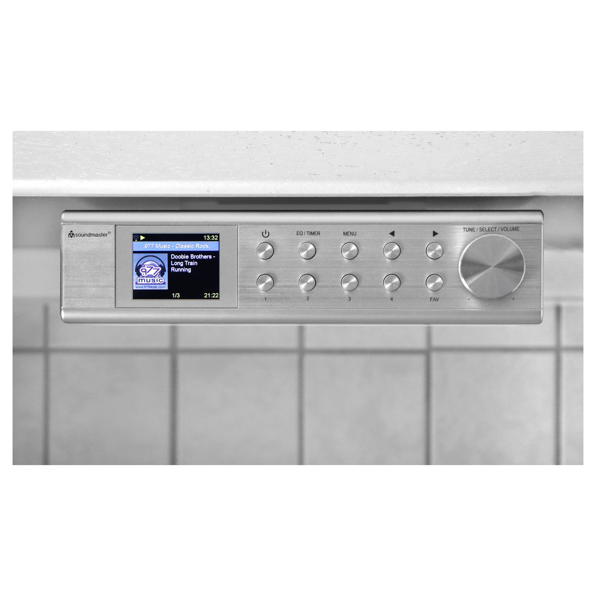 soundmaster IR1500SI Unterbauradio silber