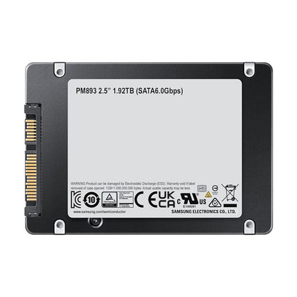 2,5" 480GB Samsung PM893 MZ7L3480HCHQ 1,3 DWPD 63,5mm SATA-3 SSD 256bit AES