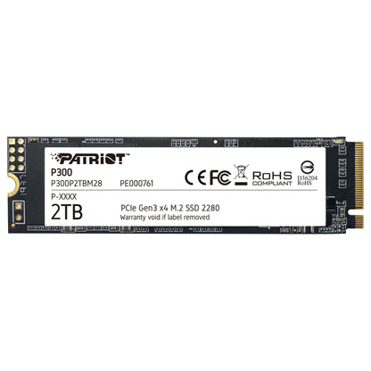 M.2 2TB Patriot P300 PCIe 3.0 2100/1650 PE761