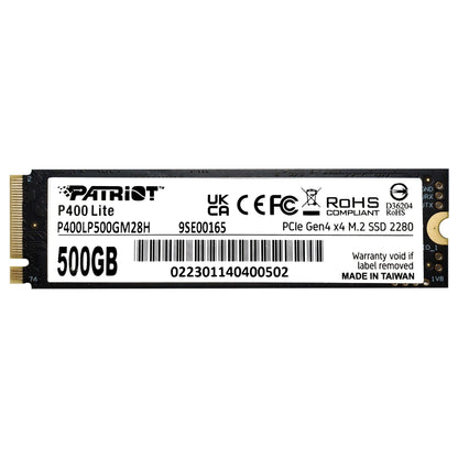 M.2 500GB Patriot P400 Lite PCIe 4.0 3500/2400 PS1654