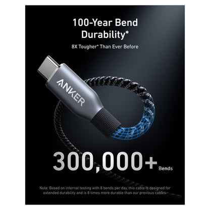 Anker Innovations Anker Prime - USB cable - 24-pin USB-C (M) to 24-pin USB-C (M)