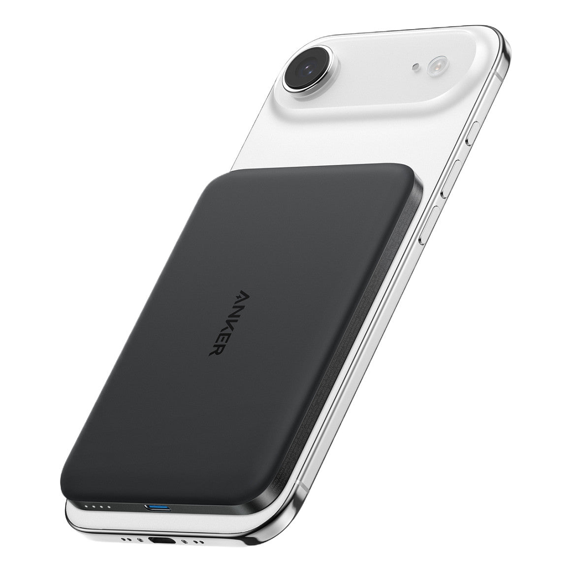ANKER Nano Powerbank 5.000mAh 15W Slim magnetisch ultra-slim 0,86cm flach Qi2 schwarz