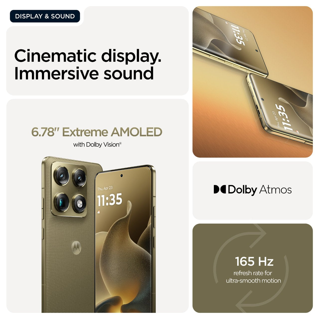 Motorola Signature 5G 16RAM 512GB martini olive