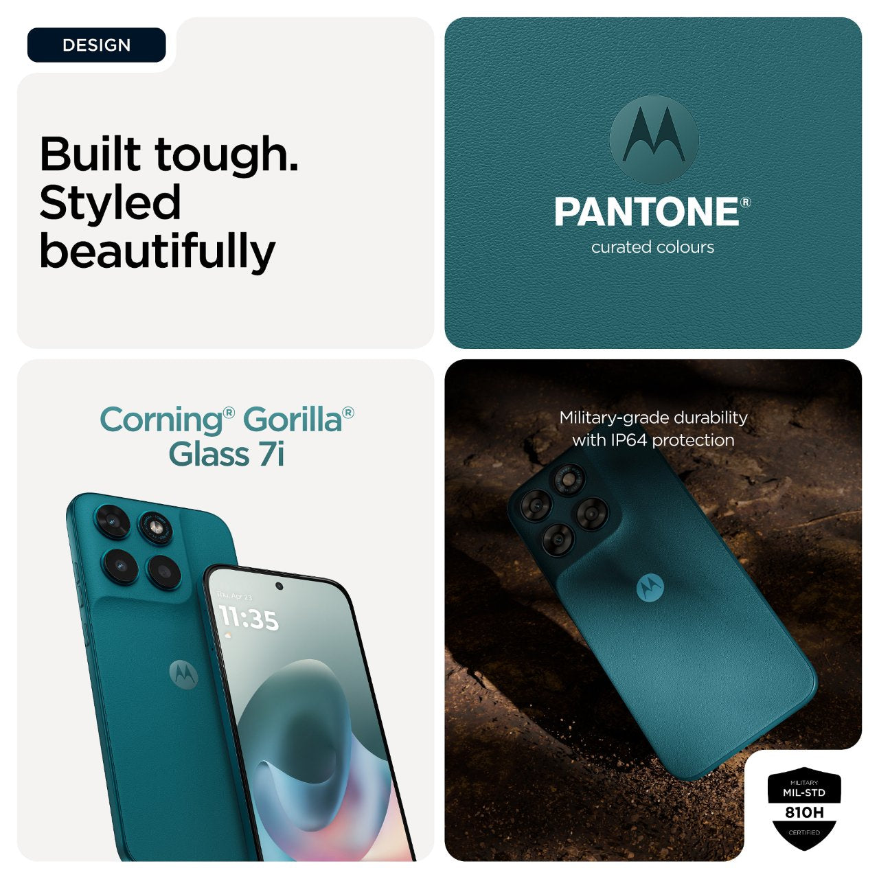 Motorola Moto G77 8RAM 256GB shaded spruce