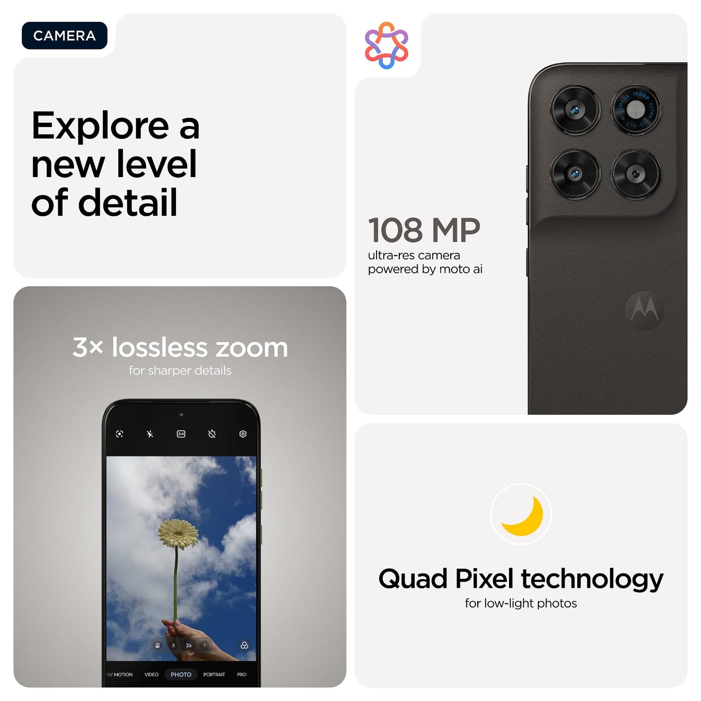 Motorola Moto G77 8RAM 256GB black olive