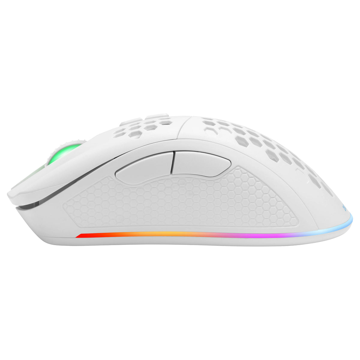 Deltaco Gaming Maus USB, RGB, weiß
