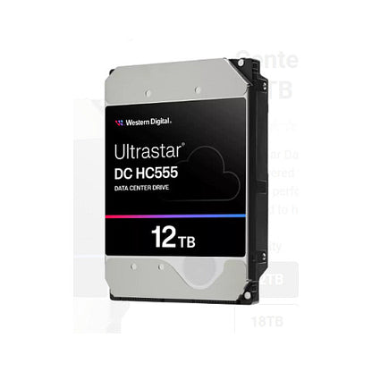 12TB Western Digital Ultrastar DC HC555 0B48720 3,5 Zoll SATA 6 Gbit/s