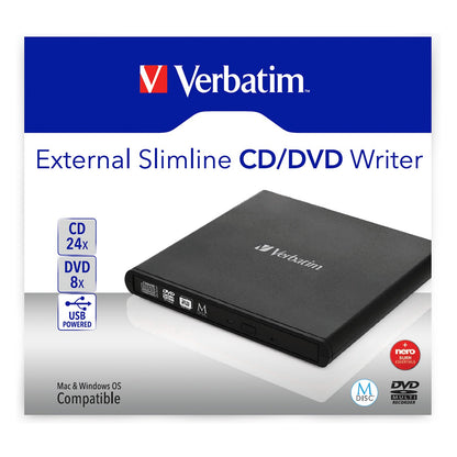 Verbatim External DVD-RW Writer SlimLine USB 2.0