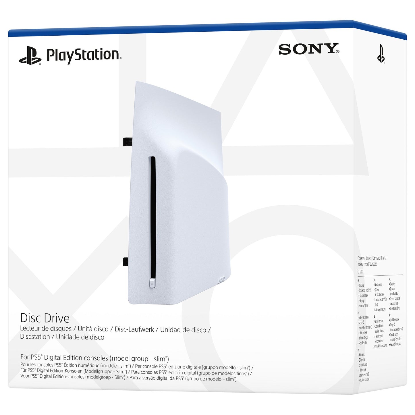 PlayStation 5 Disc Laufwerk - Disc Laufwerk für PlayStation 5 Konsolen ohne Laufwerk (für Modellgruppe Slim Pro)