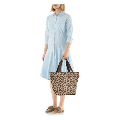 Reisenthel Shopper M leo macchiato