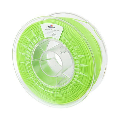 Spectrum 3D Filament / PLA Premium / 1,75mm / Fluorescent Green / Grün Fluoreszierend / 1kg