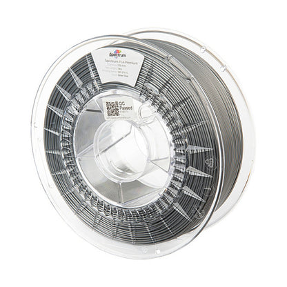 Spectrum 3D Filament / PLA Premium / 1,75mm / Silver Star / Silber / 1kg