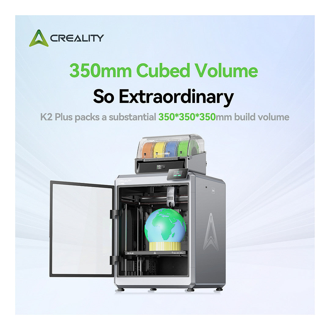 Creality K2 PLUS Combo, 3D-Drucker (inkl. CFS-System mit 4 Filamentfchern)
