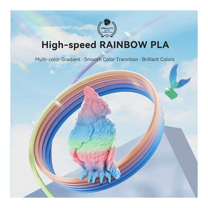 PLA 1,75mm RAINBOW W. BLOSSOM SHORT 1kg