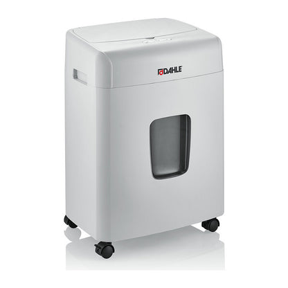 DAHLE ShredMATIC 90 Aktenvernichter mit Partikelschnitt bis 90 Blatt lichtgrau