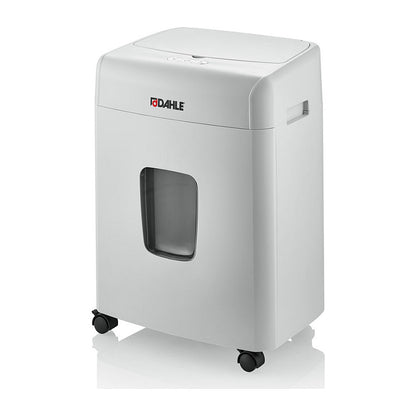 DAHLE ShredMATIC 90 Aktenvernichter mit Partikelschnitt bis 90 Blatt lichtgrau