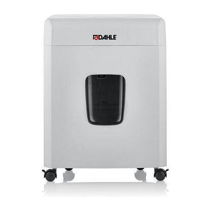 DAHLE ShredMATIC 90 Aktenvernichter mit Partikelschnitt bis 90 Blatt lichtgrau