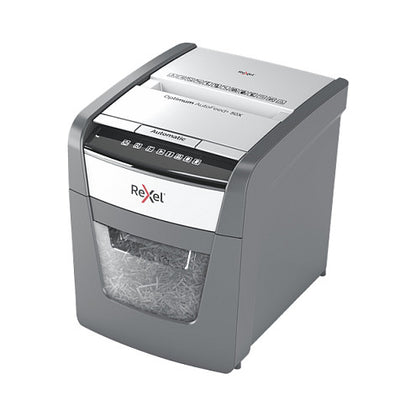 Rexel Optimum AutoFeed+ 50X Aktenvernichter mit Partikelschnitt